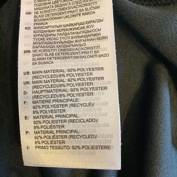 IU Dark Black Long Sleeve Hoodie - Unity & Peace Design - Picture 6 of 7